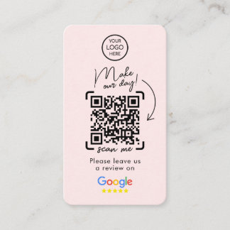 Google Reviews | Business Review Us | QR Code Card