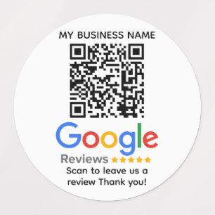 GOOGLE REVIEWS QR code Custom Branded