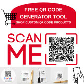 GOOGLE REVIEWS QR code Custom Branded Poster