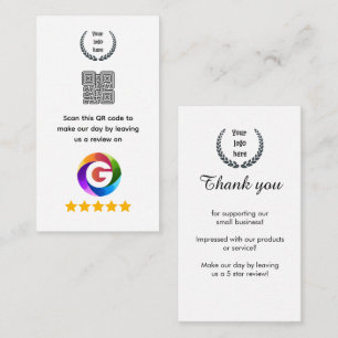 Google Reviews Tabletop Sign   QR Code Pedestal Enclosure Card