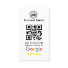 Google Reviews With QR Code And Business Logo