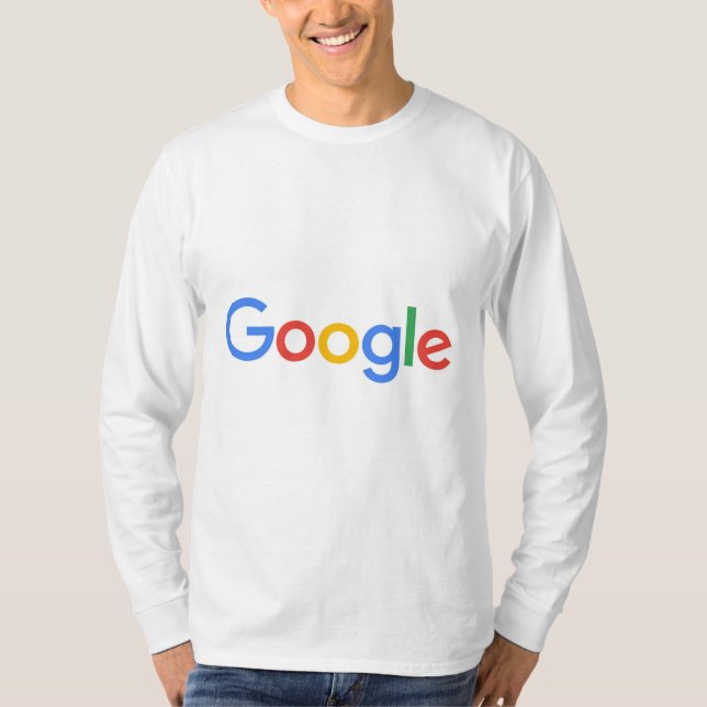 Google T-Shirts Men's. (Front)