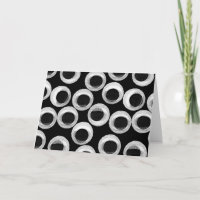 Googly eye pattern – black