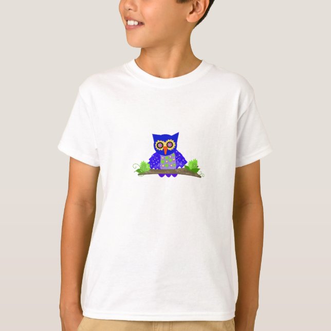 Googly Eyed Owl T-Shirt (Front)