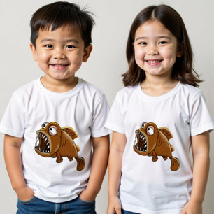 Googly-Eyed Piranha Baby T-Shirt