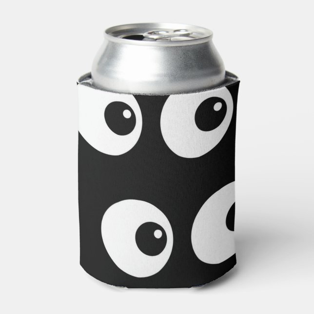 Googly Eyes Can Cooler (Can Front)