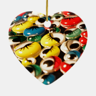 Googly eyes double sided Christmas ornament