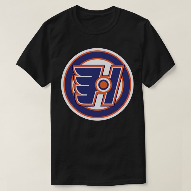 Goon Halifax Highlanders Ice Hockey Logo Sign Stic T-Shirt (Design Front)