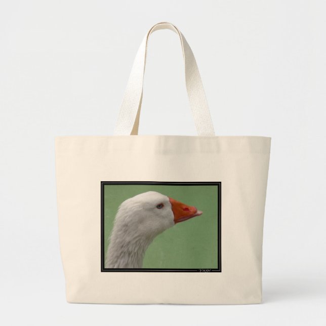 goose1 large tote bag (Front)