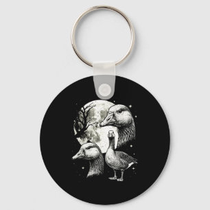 Goose 90s style silly vintage aesthetic y2k goose key ring