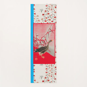 GOOSE AND CHERRY BLOSSOM YOGA Mat