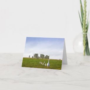 Goose and Goslings day out Card