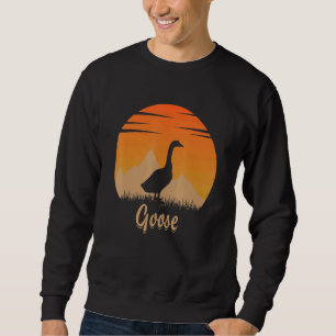 Goose Animal Hot In The Mounta In Nature Sweatshirt
