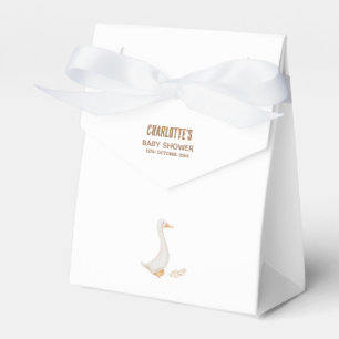 Goose Baby Shower Favour Box