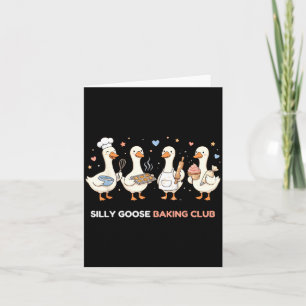 Goose Baking Club Funny Baker Mum Mama Pastry Chef Card