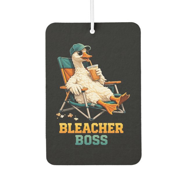 Goose Bleacher Boss Car Air Freshener (Front)
