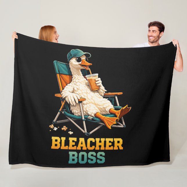 Goose Bleacher Boss Fleece Blanket (In Situ)