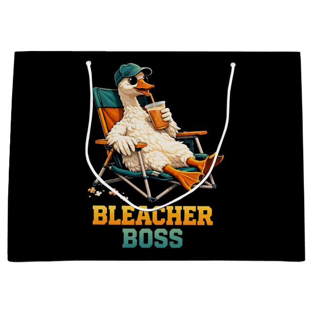 Goose Bleacher Boss Large Gift Bag (Front)