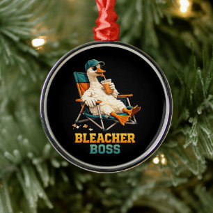 Goose Bleacher Boss Metal Tree Decoration