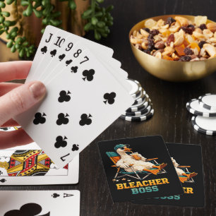 Goose Bleacher Boss Playing Cards