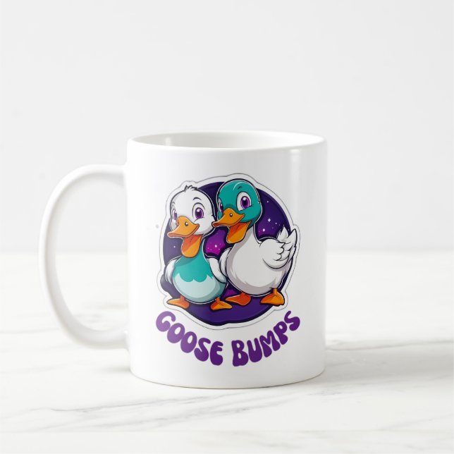 Goose Bumps Coffee Mug (Left)