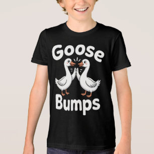 Goose Bumps Geese Pun Bird Tri-Blend Shirt