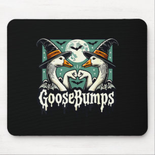 Goose Bumps Goosebumps Funny Geese Fist Bump Hallo Mouse Mat