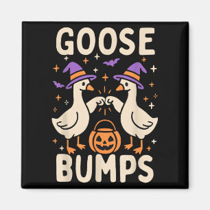 Goose Bumps Goosebumps Halloween Silly Meme Funny  Magnet