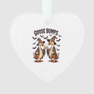 Goose Bumps Halloween Witch Fall Ornament