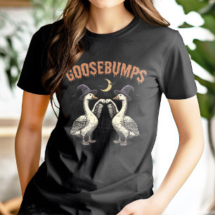 Goose Bumps Shirt, Goosebumps Tshirt, Silly Goose Tri-Blend Shirt