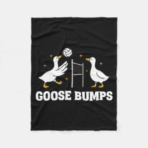 Goose Bumps Volleyball Fleece Blanket