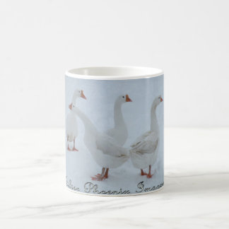 Goose coffee mug