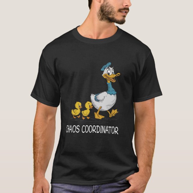 Goose Comfort Colours Chaos Coordinator T-Shirt (Front)