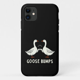 Goose Couple Funny Goose Bumps Sarcastic Goose Lov iPhone 11 Case