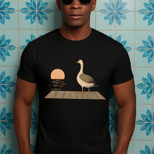  Goose Duck FUNNY MEME Duck sun T-Shirt (Creator Uploaded)
