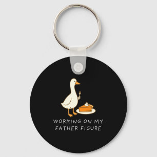 Goose Eating E For Two Couple Working On My Father Key Ring
