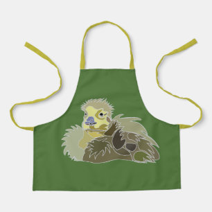 Goose Gosling Baby Goose Bird Kids Apron