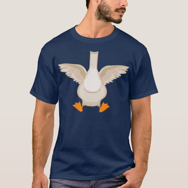 Goose Halloween Costume Gift I Halloween Party T-Shirt (Front)