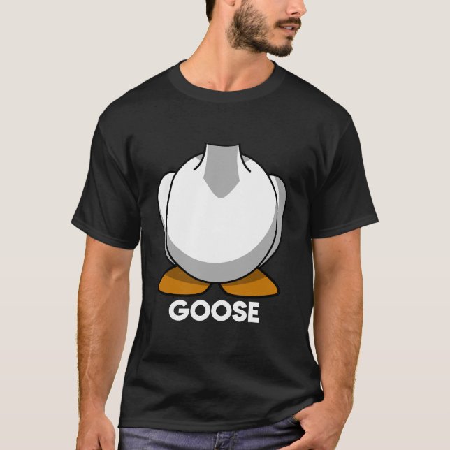 Goose Halloween Couple Friend Group Costume T-Shirt (Front)