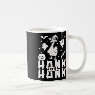Goose Halloween Spooky Honk Or Honk Witch Design Coffee Mug