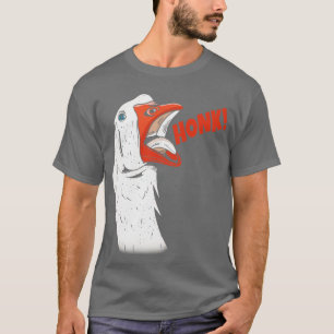 Goose Honk Funny Geese Wildlife Bird T-Shirt