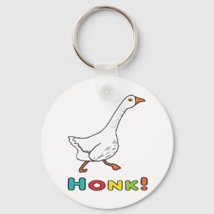 Goose Honk Key Ring