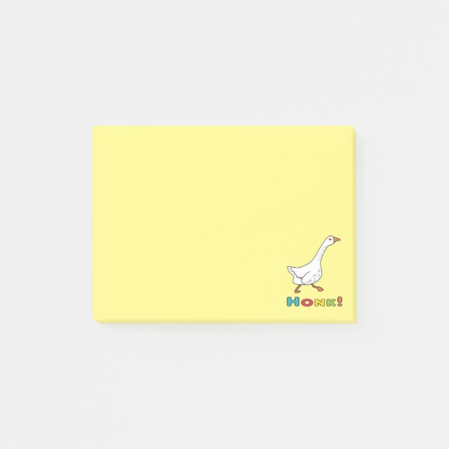 Goose Honk Post-it Notes (Front)