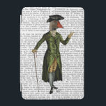 Goose in Green Regency Coat 2 iPad Mini Cover<br><div class="desc">Animals & Nature</div>