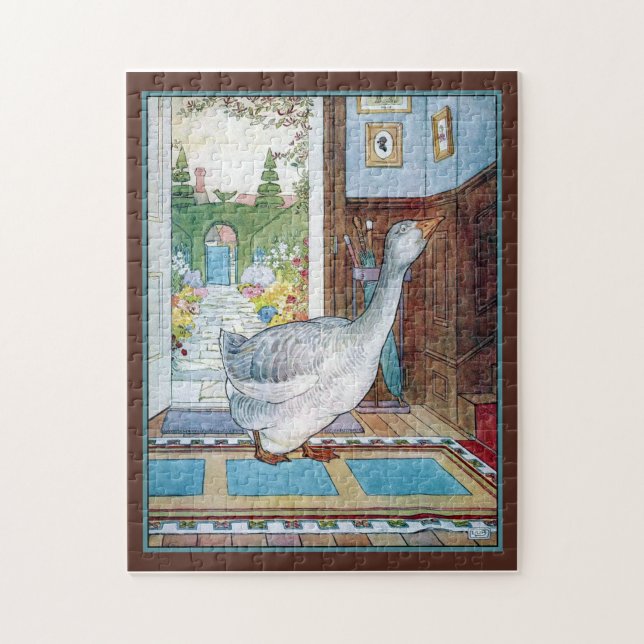 Goose in the House Puzzle (Vertical)
