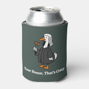 Goose Lawyer Law School Graduation Gift Funny  Can Cooler