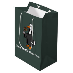Goose Lawyer Law School Graduation Gift Funny  Medium Gift Bag