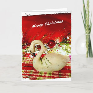 Goose Merry Christmas Card