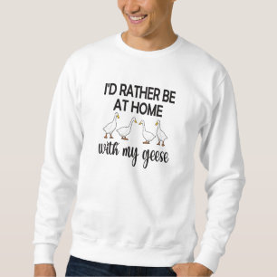 Goose Mum Goose Lover Goose Mama Goose Owner Gifts Sweatshirt