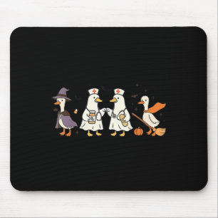 Goose Nurse Funny Silly Goose Er Nurse Funny Hallo Mouse Mat